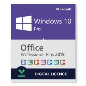 WINDOWS 10 PRO + MS OFFICE 2019 PRO PLUS