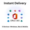 Office 365 Professional Plus – 5 Devices PC/MAC